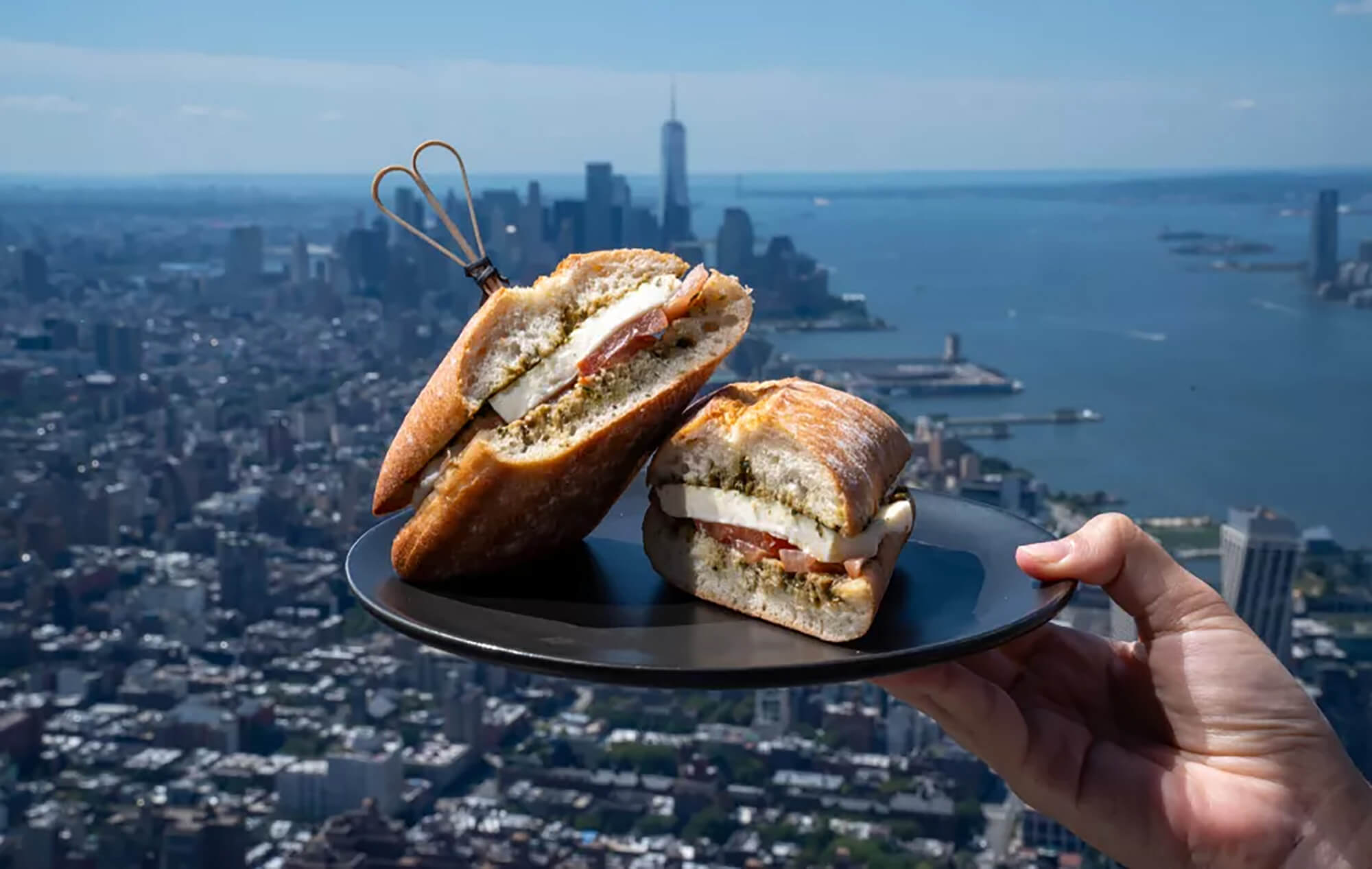 A sandwich available at The Edge
