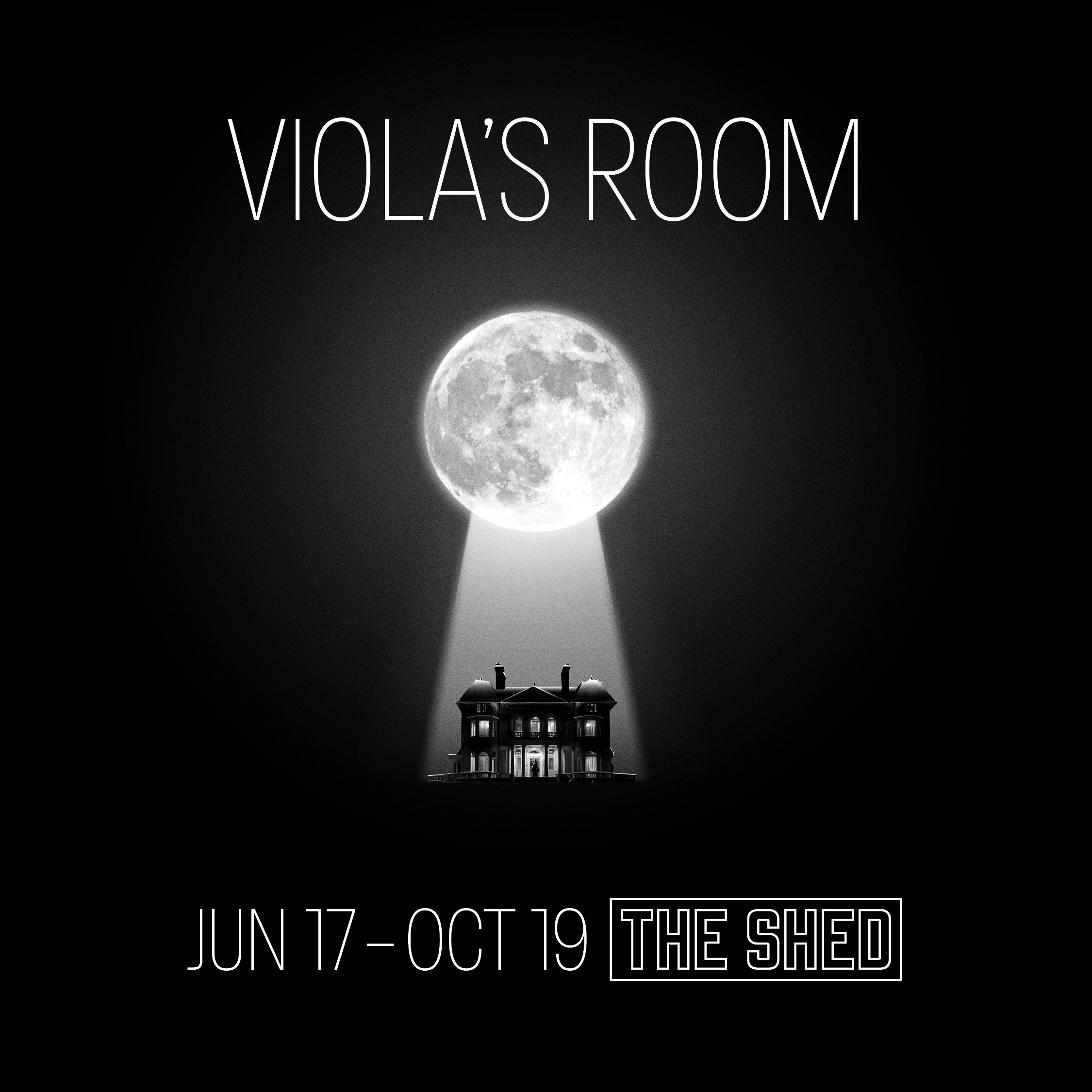 Event promotion for Viola's Room, including dates Jun 17 - Oct 19