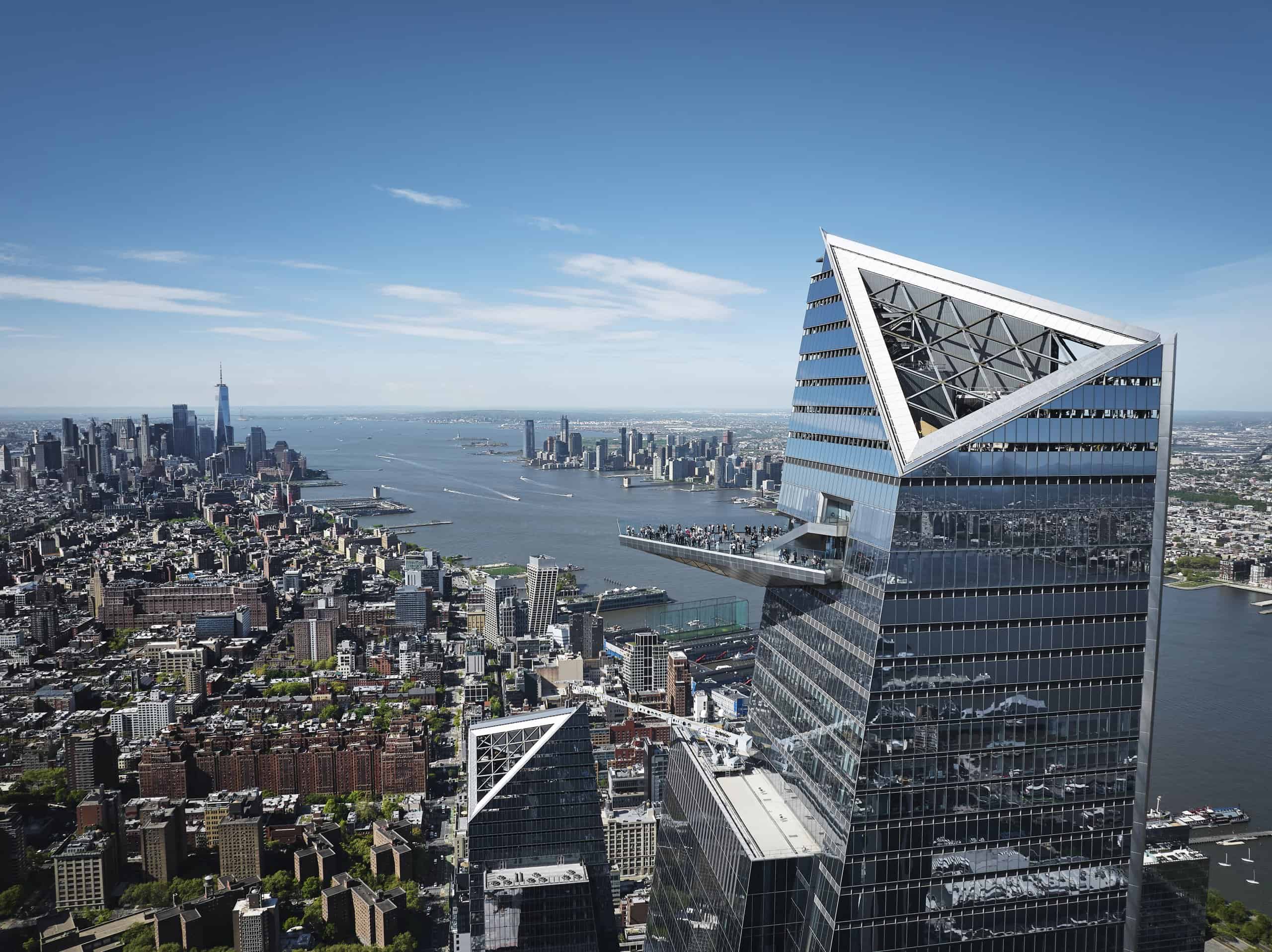 NYC Skyline with The Edge NYC during the day