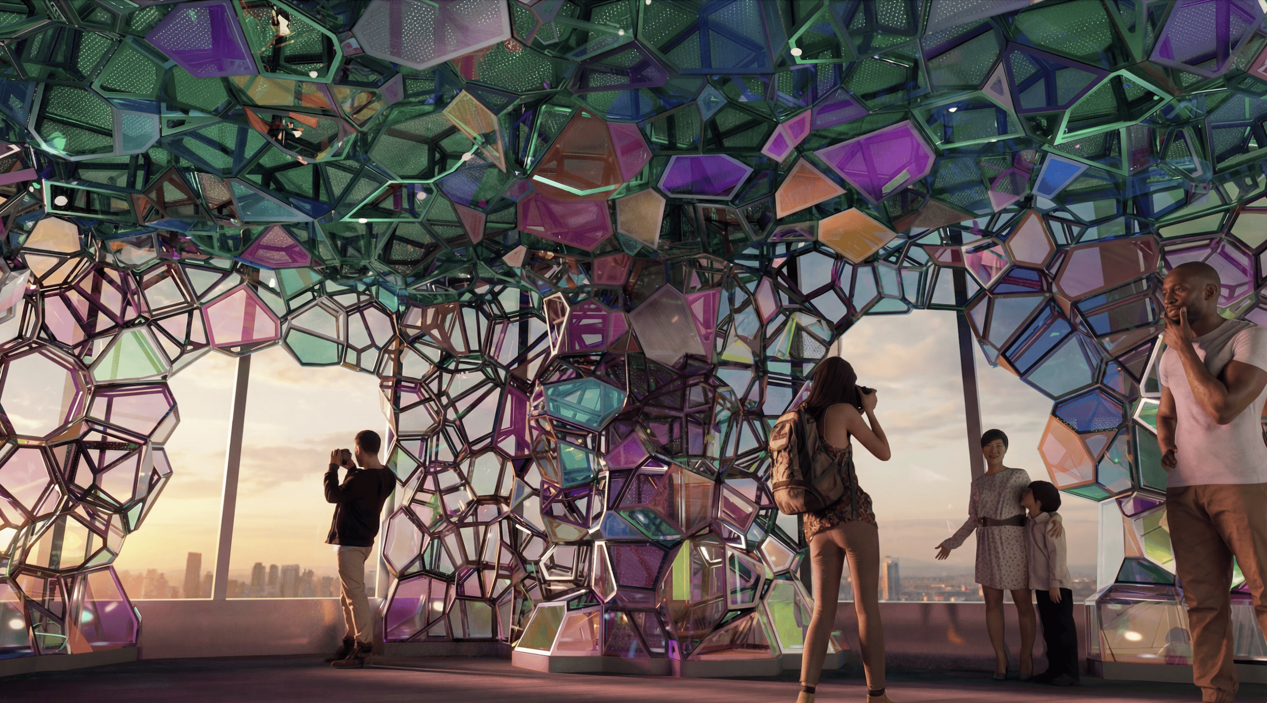 Edge immersive installation