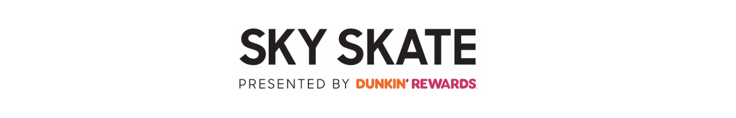 Sky Skate presented by Dunkin Rewards logo